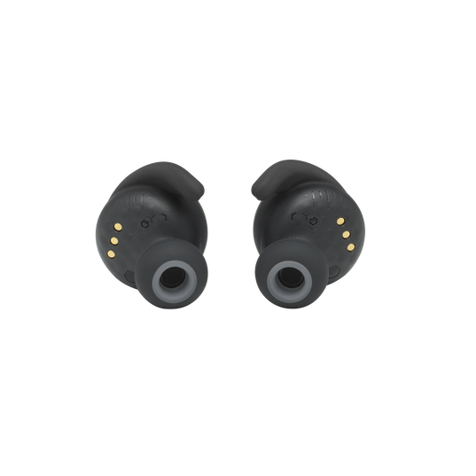 JBL Reflect Mini NC - Black - Waterproof true wireless Noise Cancelling sport earbuds - Detailshot 2